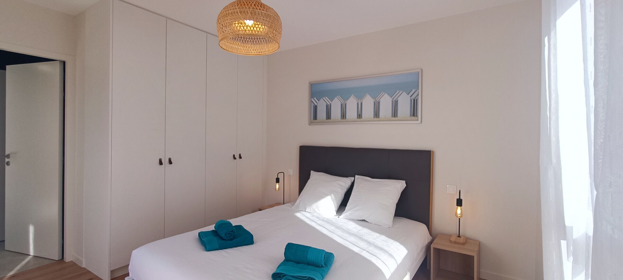 2 chambres, fer et planche à repasser, Wi-Fi gratuit