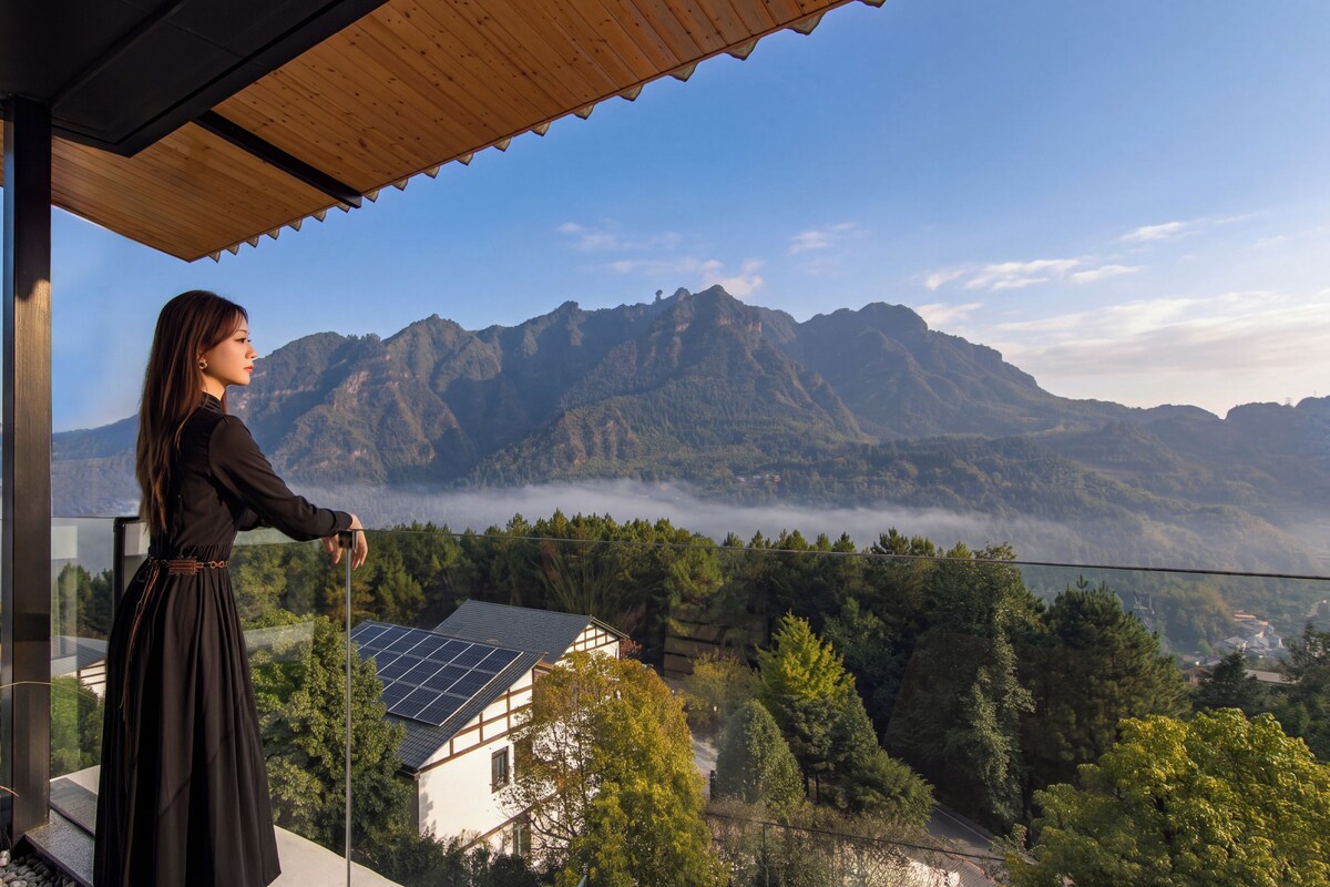 Pemandangan balkon