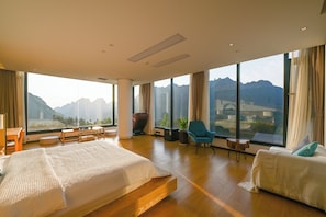 Luxury Double Room, Private Bathroom, Hill View | Premium bedding, memory foam beds, individually decorated