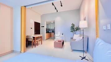 Comfort Condo, City View | 1 bedroom, desk, laptop workspace, free WiFi