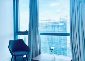 55-inch Smart TV with digital channels - One Uptown Residence Near St Lukes (Taguig)