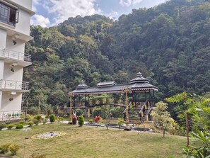 Vue depuis l’hébergement