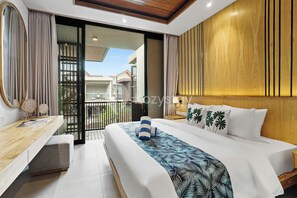 Villa, 3 soverom, privat basseng | 3 soverom, strykejern/-brett, wi-fi (inkludert) og sengetøy