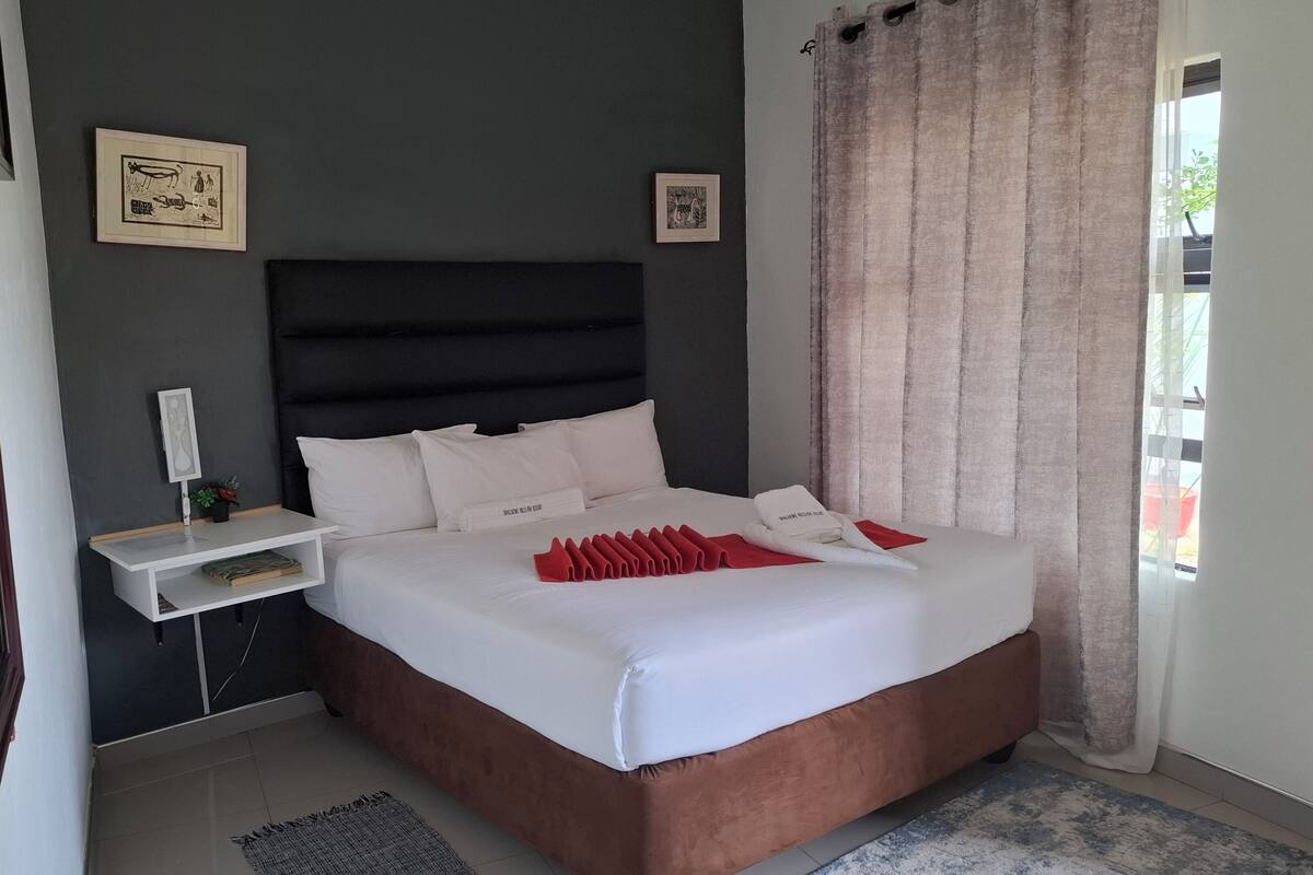 Comfort Double Room, Patio, Garden View | Desk, laptop workspace, soundproofing, iron/ironing board