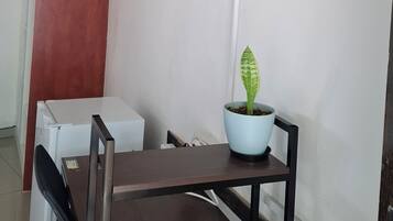 Desk, laptop workspace, soundproofing, iron/ironing board