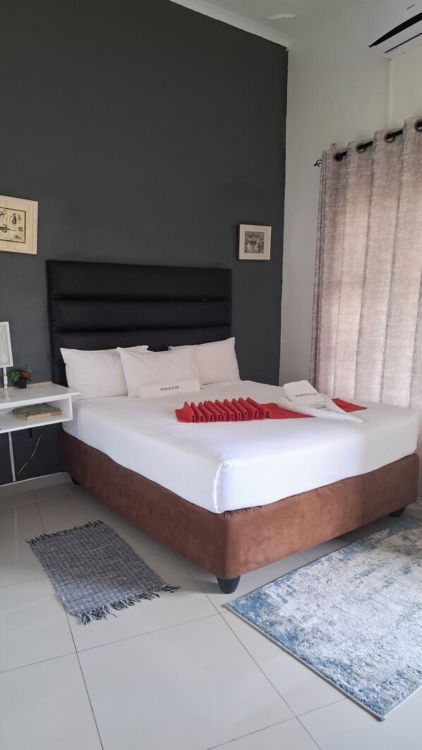 Comfort Double Room, Patio, Garden View | Desk, laptop workspace, soundproofing, iron/ironing board