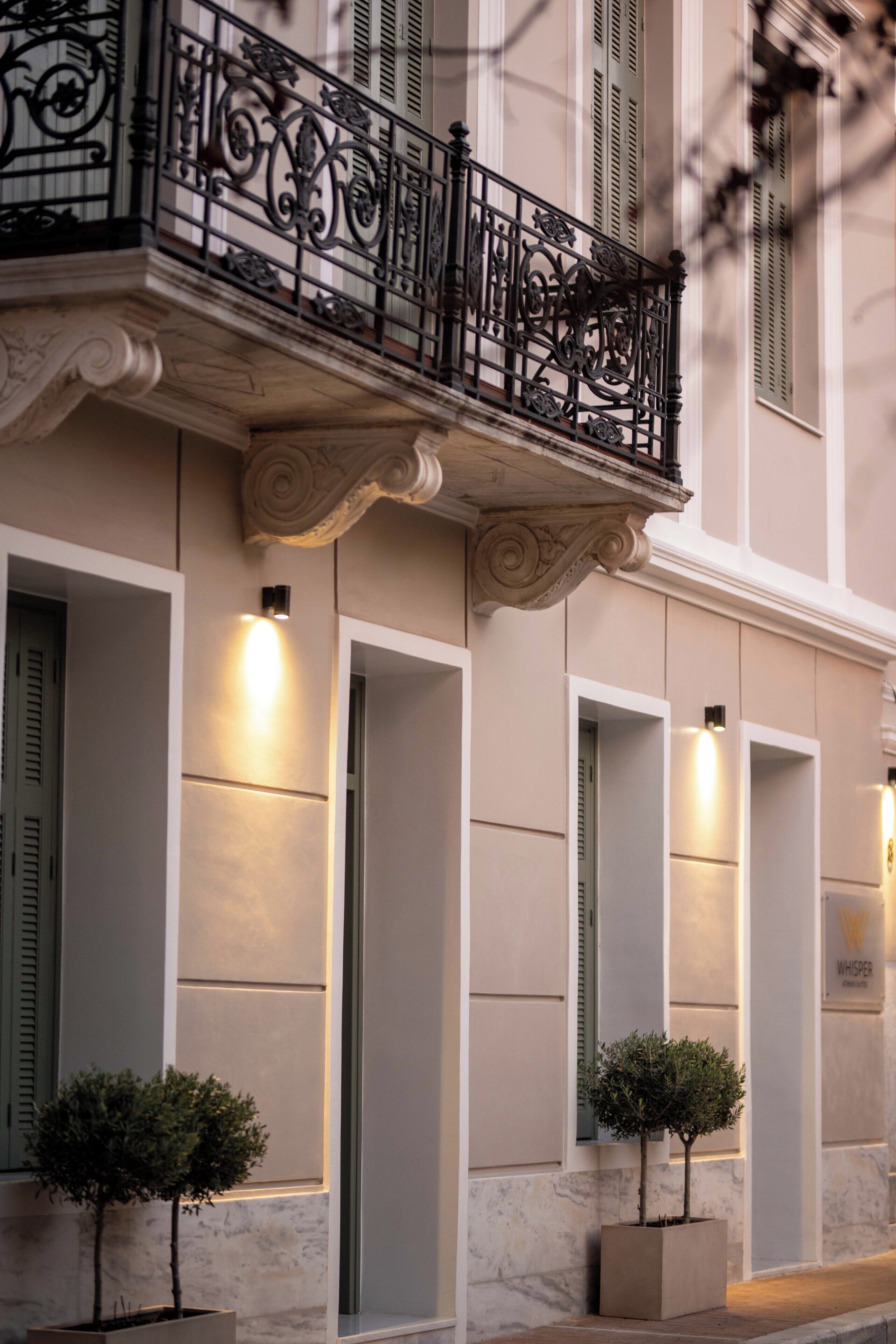 Mặt tiền nơi lưu trú