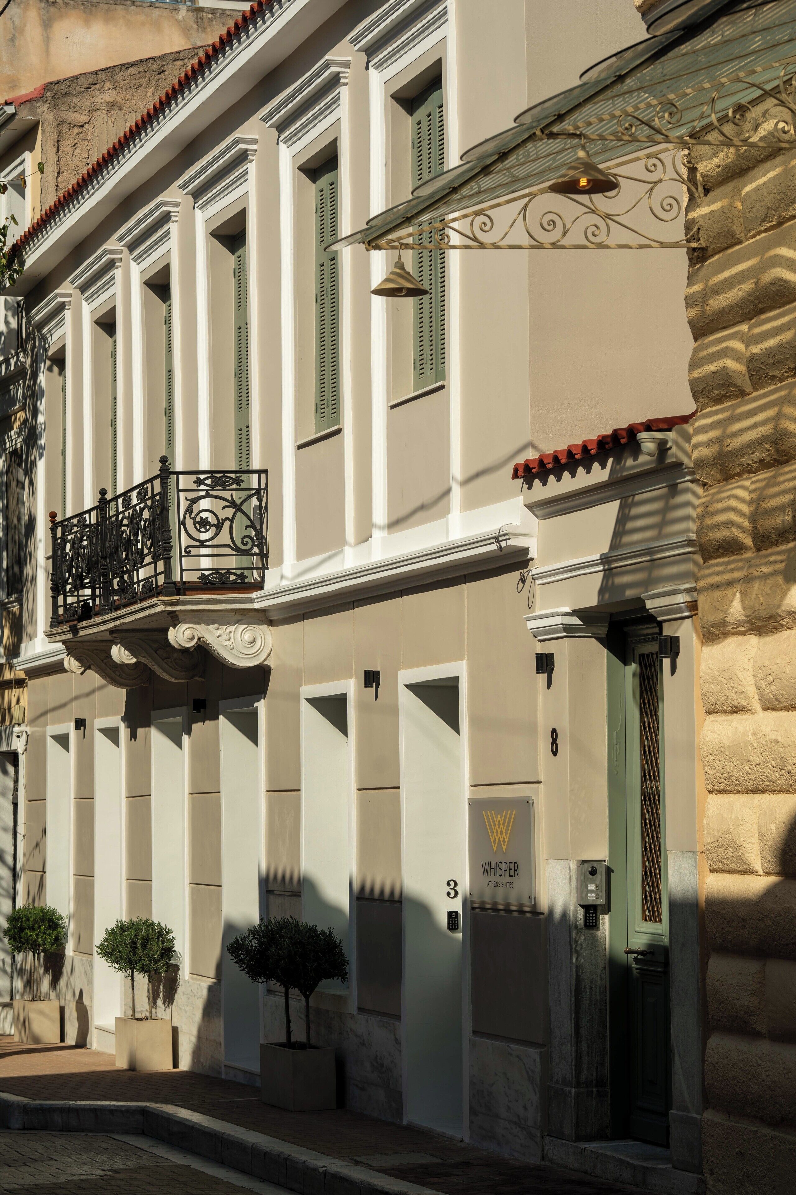 Voorkant van accommodatie