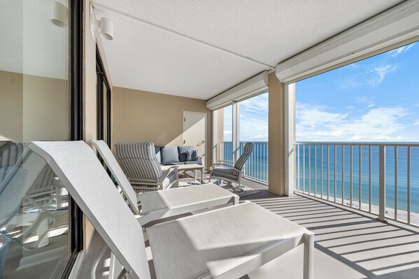 Signature Condo, 3 Bedrooms, Balcony, Beach View | Balcony view