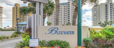 Fassade der Unterkunft