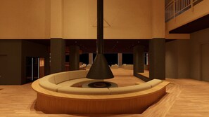 منطقة الجلوس في الردهة