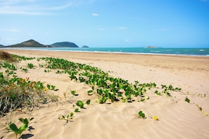 On the beach