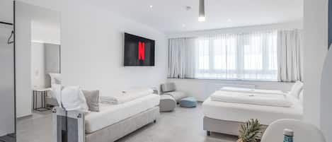 Premium-Dreibettzimmer | Kostenloses WLAN, Bettwäsche