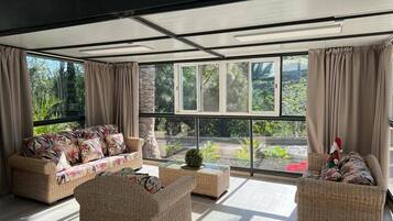 Apartemen, 1 kamar tidur, patio, pemandangan kebun | Interior