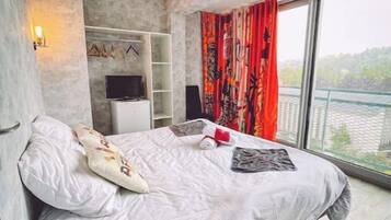 1 soverom, wi-fi og sengetøy