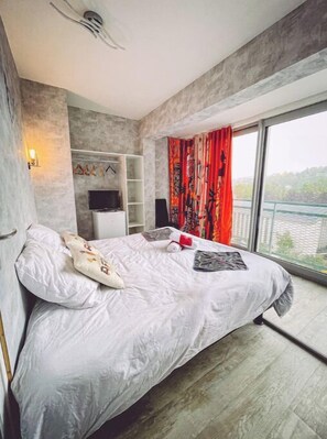 1 bedroom, WiFi, bed sheets - Africa station, panoramic view of Epinal, castle. (Épinal)