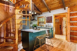 Interior - Cozy Modern Cabin w/Year Round Mountain Views, Hot Tub, Pet Friendly& EV Charger (Cherry Log)