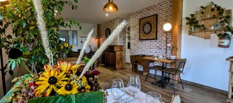 Bohemian room with heated pool and free Wi-Fi