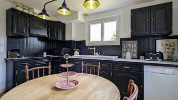 Microwave, oven, dishwasher