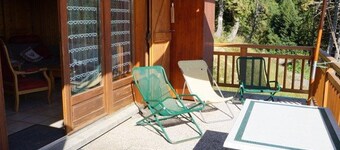 3-room apartment, ski-in/out, sleeps 9, Les Saisies