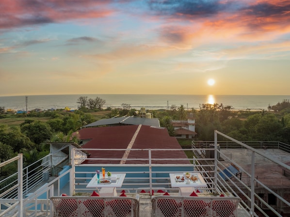 Rooftop terrace - Echor Samara Morjim Goa Sea View Restro (Morjim)