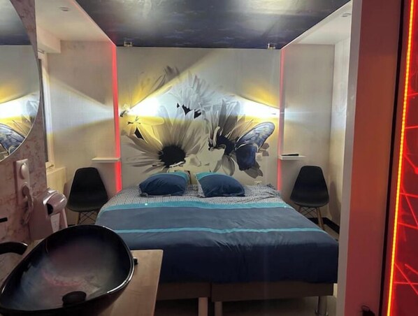 1 camera, Wi-Fi, lenzuola