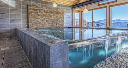 Appartement haut de gamme 10 pers, Spa & parking, Les Saisies