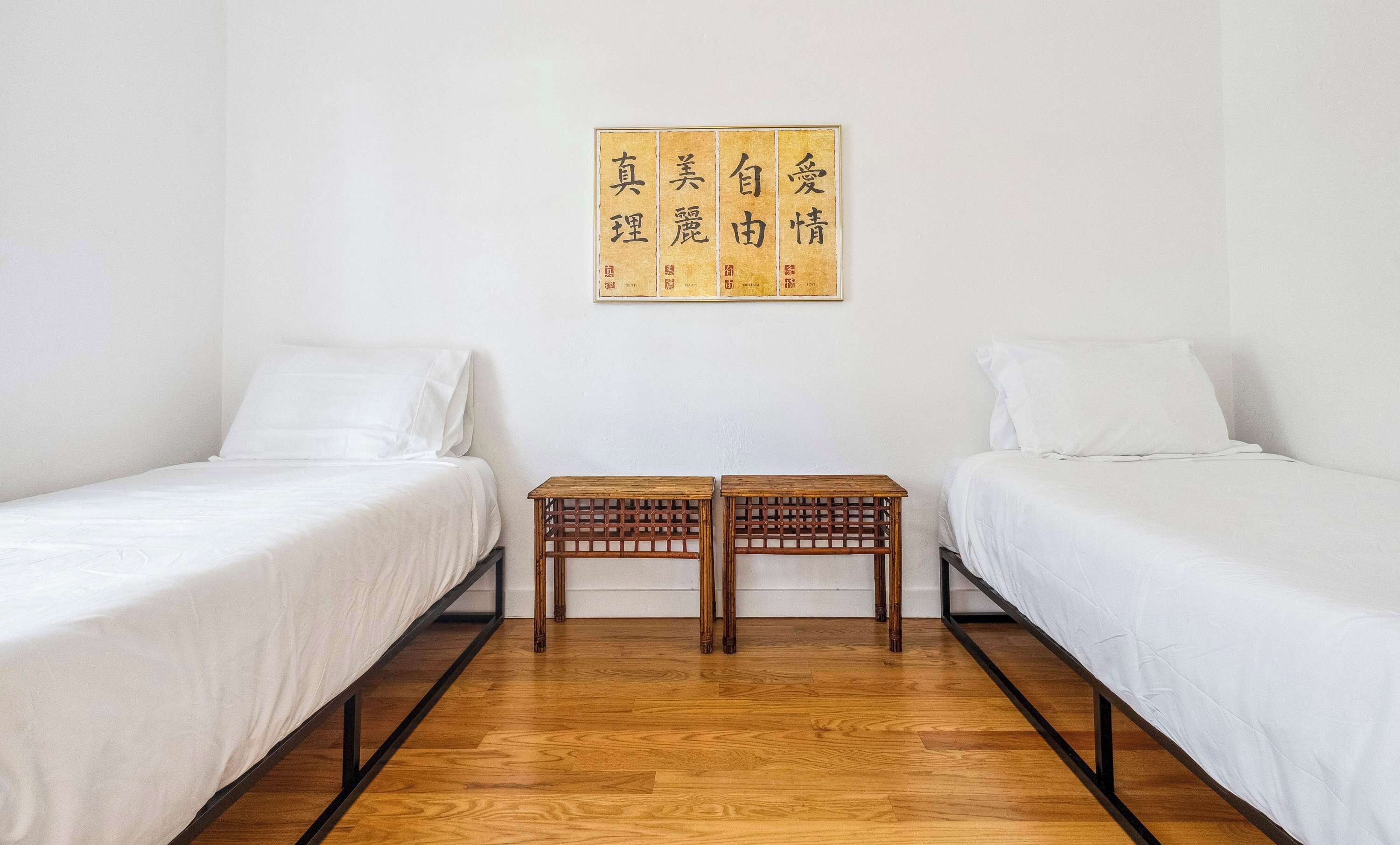 4 bedrooms, iron/ironing board, travel crib, WiFi