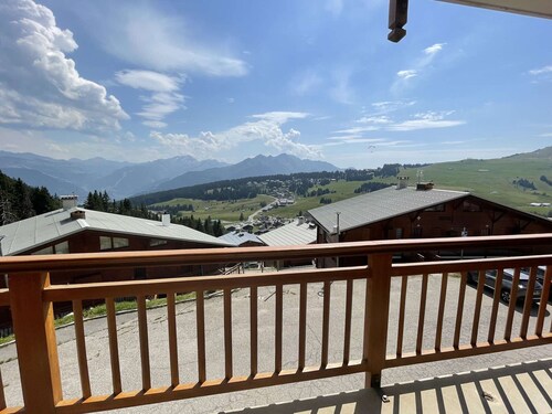 3-Zimmer-Wohnung, Les Saisies, ski-in, 9 Pers., Südbalkon