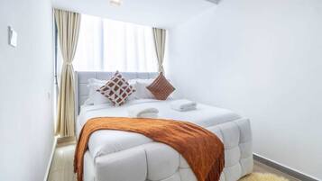 Apartamento Deluxe, balcón, vistas a la ciudad | 1 dormitorio, decoración individual, mobiliario individual y wifi gratis