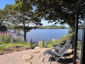 Terrace/patio - Copper Cove at Lough Sillan House | Romantic, Adults only with Hot Tub & Sauna (Shercock)