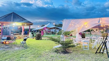 Zona para bodas al aire libre