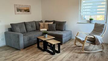 Smart TV, DVD player, books