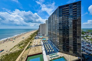 Exterior - Golden Sands 317 - 2br 2 bath, ocean views, indoor/outdoor pools , game room and exercise room, (Ocean City)