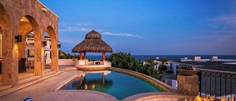 Una piscina climatizada