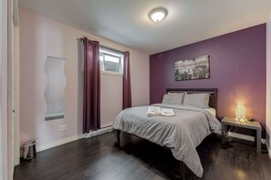 4 soverom, strykejern/-brett, wi-fi og sengetøy