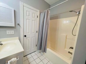 Shower, hair dryer