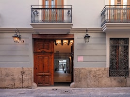 Entrada de la propiedad