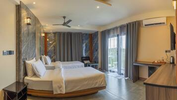 Standard Twin Room, City View | In-room safe, iron/ironing board, free WiFi