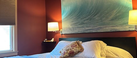2 多间卧室、旅行婴儿床、免费 WiFi、床单