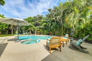 Una piscina climatizada