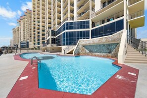 Indoor pool, a heated pool - Phoenix III 3083 | 1 BR Sleeps 4| Beachfront (Orange Beach)
