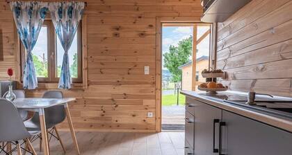 Hütte in Duszniki Zdrój mit Panoramablick