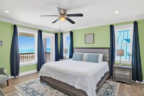 7 bedrooms, iron/ironing board, free WiFi, bed sheets - Gulf Front Retreat | Private, Heated Pool | Pet-Friendly (Gulf Shores)