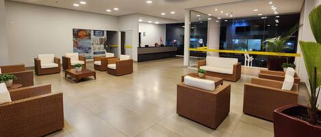 Sala de estar en el lobby