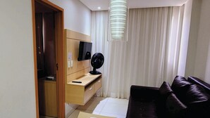 Apartemen Keluarga, 1 Tempat Tidur Double dengan tempat tidur Sofa | Ruang keluarga