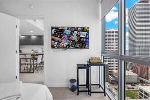 Deluxe Apartment, City View | 1 bedroom, premium bedding, iron/ironing board, free WiFi