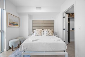 Deluxe Apartment, City View | 1 bedroom, premium bedding, iron/ironing board, free WiFi