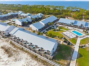 Exterior - Ocean Mile L-13 - Community Pool, Beach View, Beach Gear Credit Included! (St George Island)