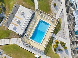 Pool - Ocean Mile L-13 - Community Pool, Beach View, Beach Gear Credit Included! (St George Island)